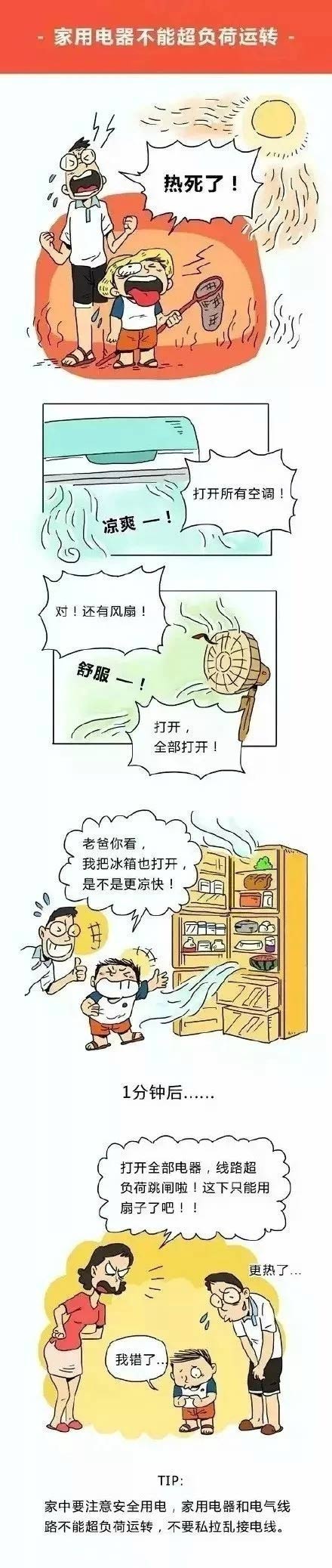 涨知识丨一组漫画让你学会消防安全常识